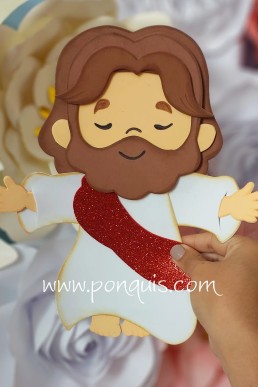Moldes para realizar Aplique decorativo de Cristo Resucitado Descarga Gratis en PDF