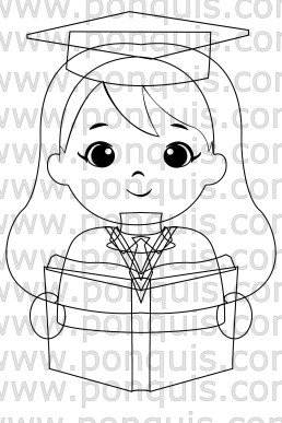 Moldes para realizar Aplique decorativo par Graduaciones escolares Descarga Gratis en PDF