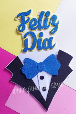 Moldes para hacer Aplique de regalo para dia del Padre descarga Gratis en PDF