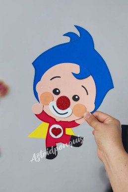 Moldes para hacer a figura decorativa de caricatura descarga EN PDF