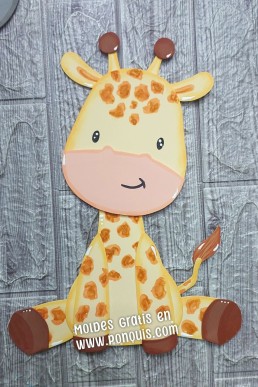 Moldes para hacer Jirfa decorativa para bbe Descarga GRATIS en PDF