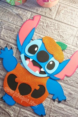 Moldes para hacer Stitch de Haloween