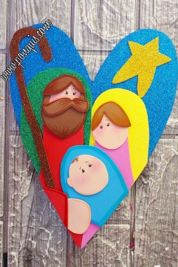 Moldes pàra hacer nacimiento de foami