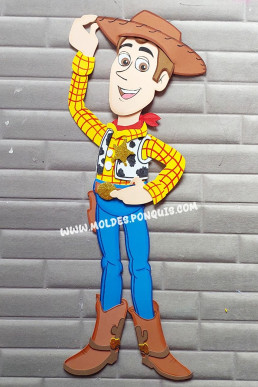 Moldes para Hacer Manualidades de Woody Toy Story