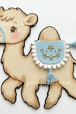 Moldes para hacer un lindo Camello decorativo para  Nacimiento